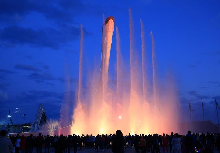 В Сочи в новогоднюю ночь можно будет посетить шоу фонтанов