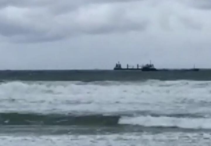 Российский сухогруз затонул в Черном море (ВИДЕО)