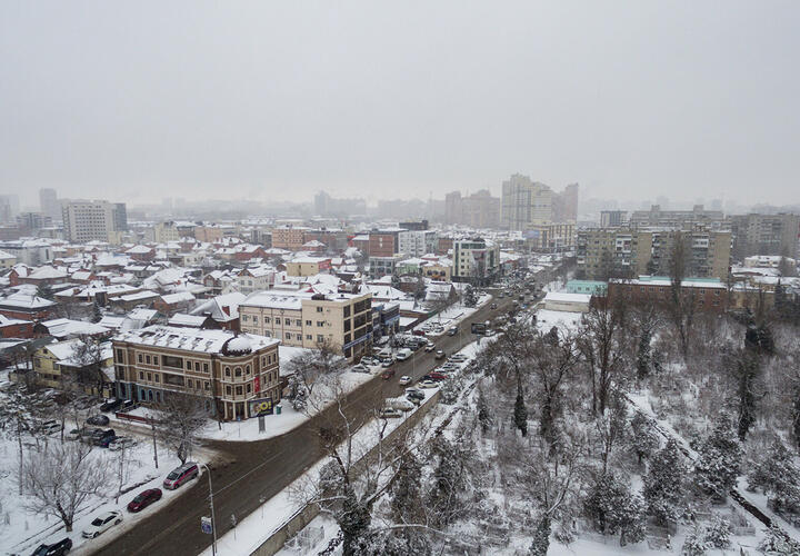 В Краснодарский край вернулась зима