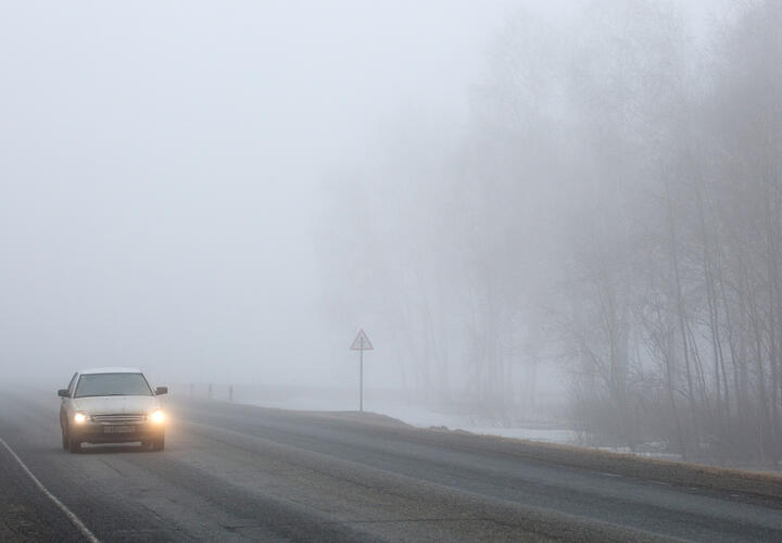 В Краснодарском крае ожидается туман и гололед