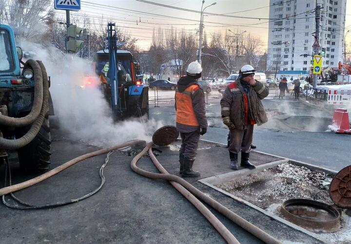 В Новороссийске тысячи человек остались без тепла и горячей воды