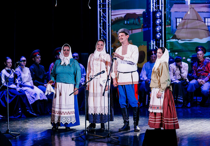 На Кубани победители конкурса «Александровская крепость» выступили с концертом