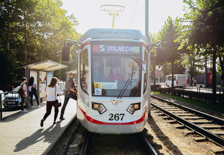 В Краснодаре сократят работу четырем трамвайным маршрутам в вечернее время