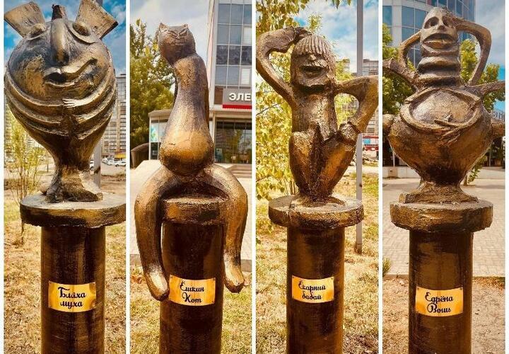 Стало известно, кто установил скульптуры на улице 40-летия Победы в Краснодаре