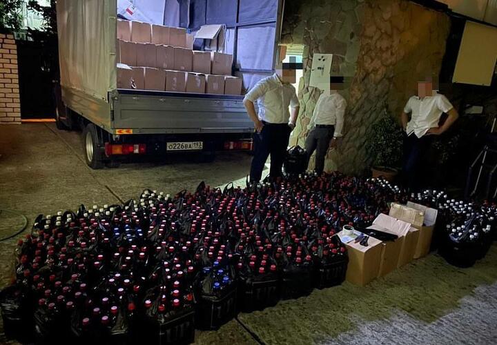 В Сочи обнаружили более шести тонн контрафактного алкоголя 