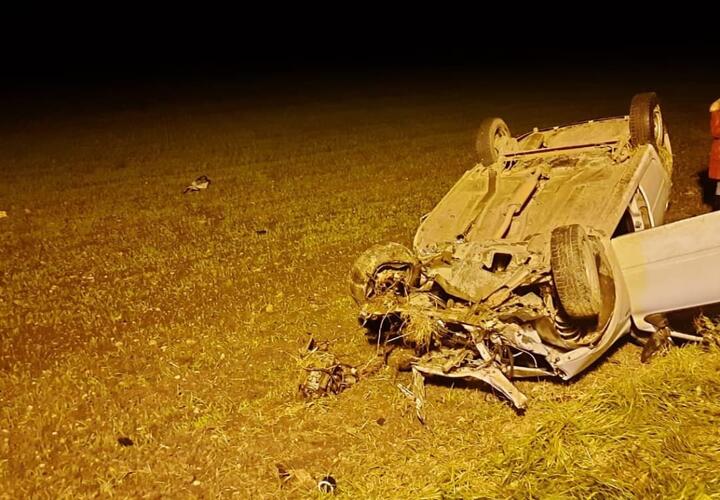 На Кубани водитель «Гранты» погиб в лобовом столкновении с фурой