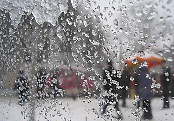 Сегодня на Кубань обрушится мокрый снег с ливнем