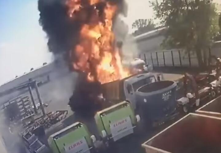 В Сочи два сварщика обгорели при взрыве бочки с мазутом