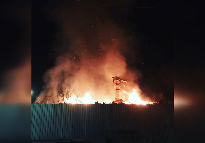 В Туапсинском районе Кубани пожар унес жизнь мужчины