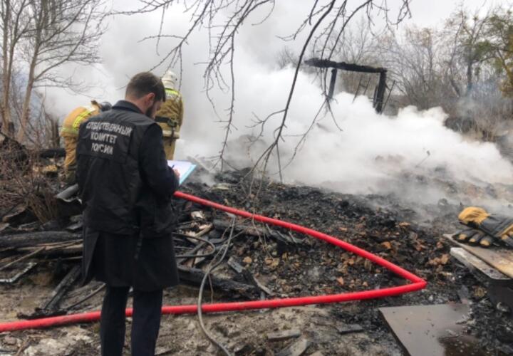 На Кубани после пожара в частном доме нашли тело женщины