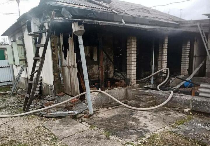 В Новороссийске в огне погиб мужчина 