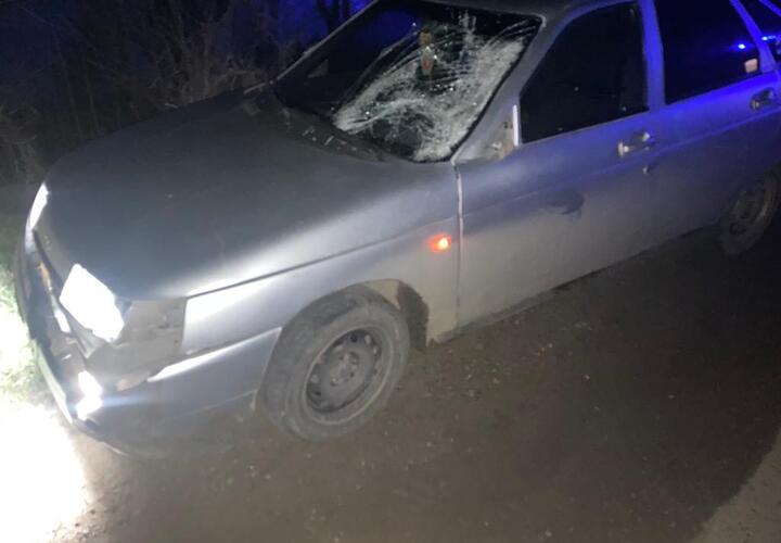 Житель Кубани за рулем «ВАЗ-2112» сбил пешехода