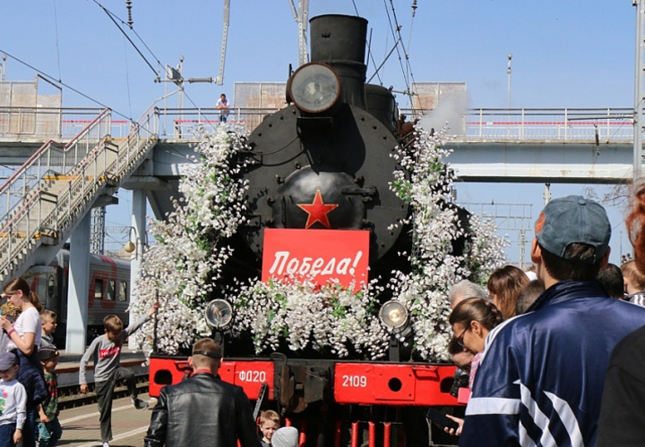 В Новороссийск прибыл «Поезд Победы»