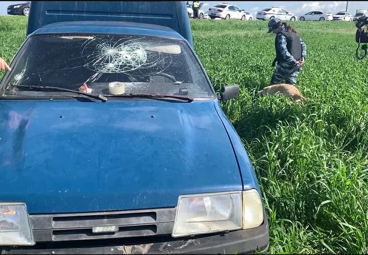 На Кубани во время погони со стрельбой задержали водителя с обрезом ВИДЕО