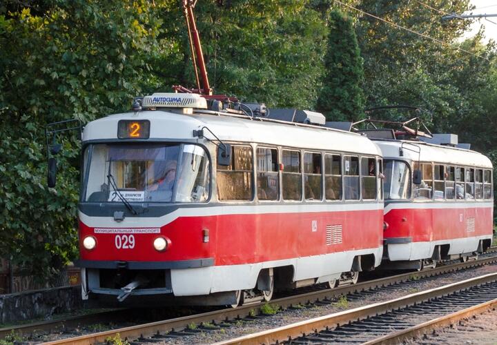 В Краснодаре изменится пять трамвайных маршрутов