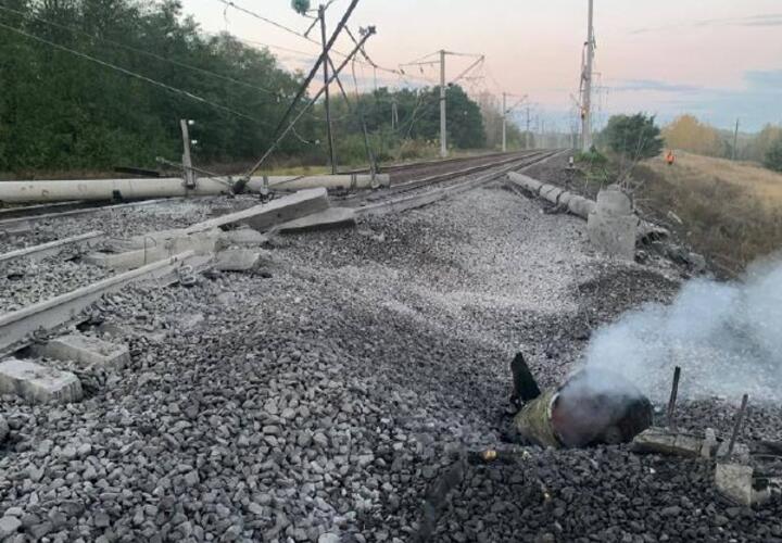 В Белгородской области из-за обстрела прервалось движение поездов