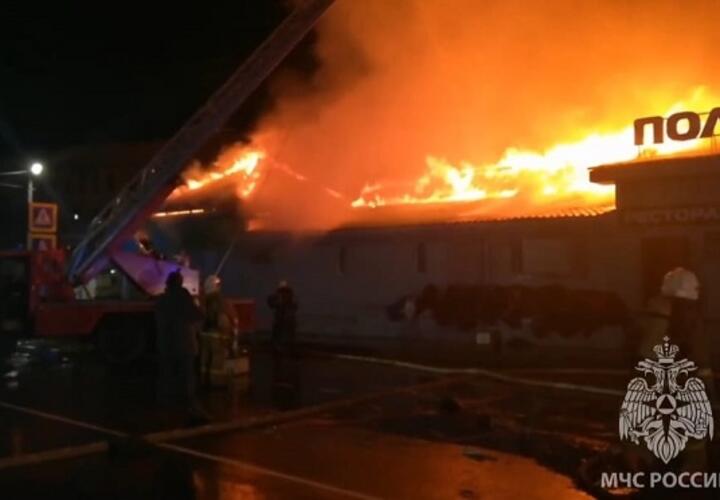Пять человек погибли при пожаре в кафе «Полигон»