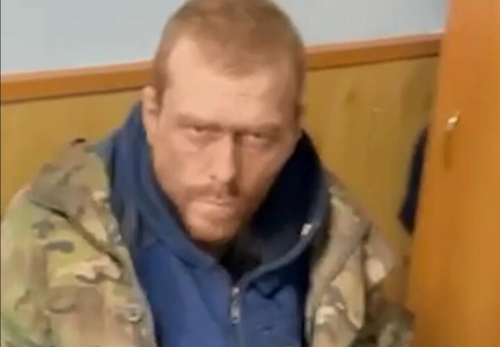 Следком опубликовал видео с задержанным в Новошахтинске «вагнеровцем»