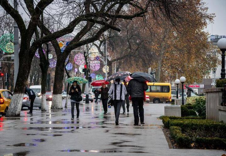 В Краснодарском крае синоптики 13 декабря обещают дожди
