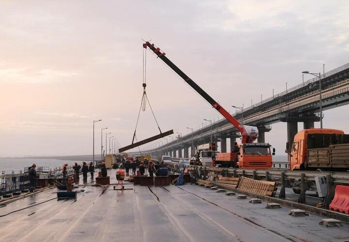 Проезд по Крымскому мосту вновь закроют 10 января