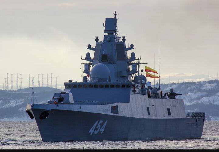 Ракетный фрегат «Адмирал Горшков» вызвал панику в США