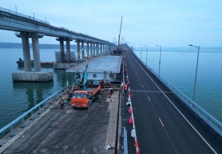 Сегодня в ночь проезд по Крымскому мосту будет полностью перекрыт