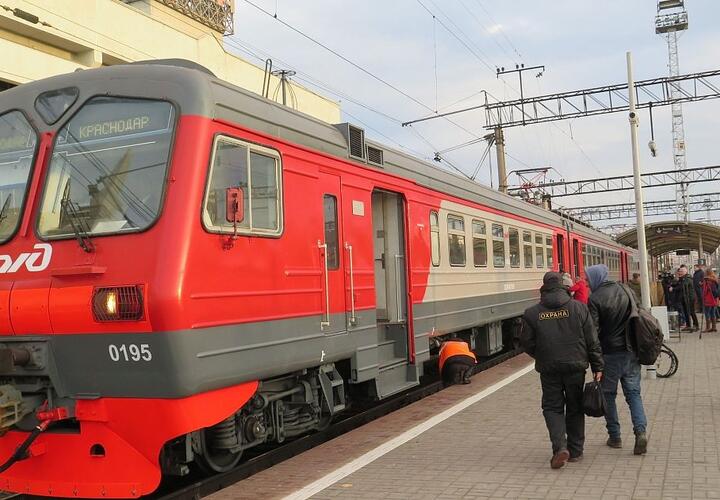 Расписание электрички «Краснодар – Кореновск» изменится в апреле
