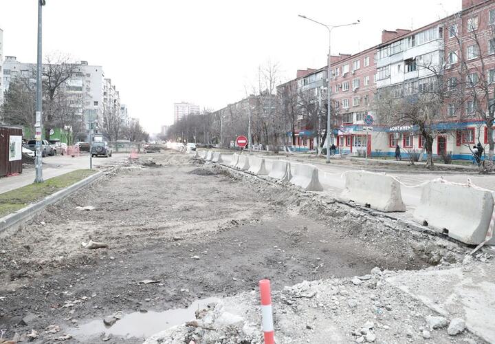 Улица Зиповская в Краснодаре станет недоступной для автомобилистов 18 марта