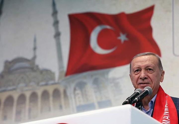Действующий президент Турции Реджеп Эрдоган объявил о победе на выборах