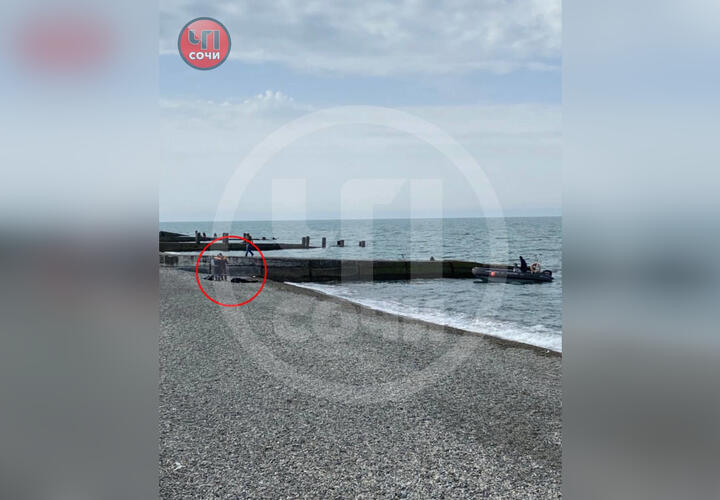 В Сочи возле пляжа «СССР» утонул мужчина