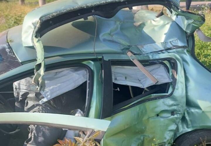 На Кубани 18-летний водитель врезался в дерево и сломал позвоночник