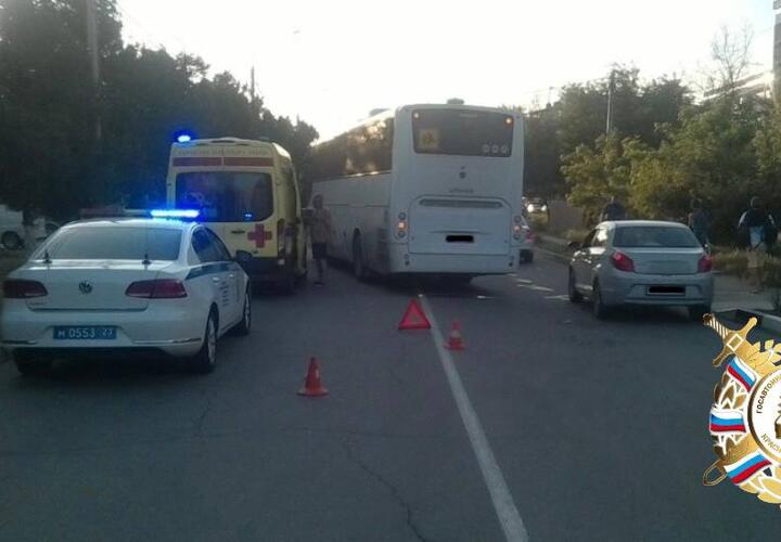 В Анапе 7-летнего ребенка сбил автобус