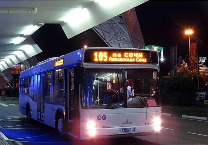 В Сочи с 1 июля автобусы будут ходить круглосуточно 