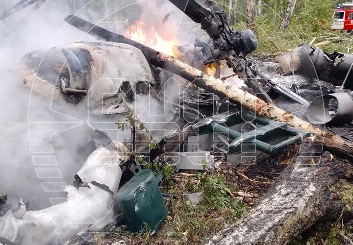 В Челябинской области разбился вертолет ФСБ