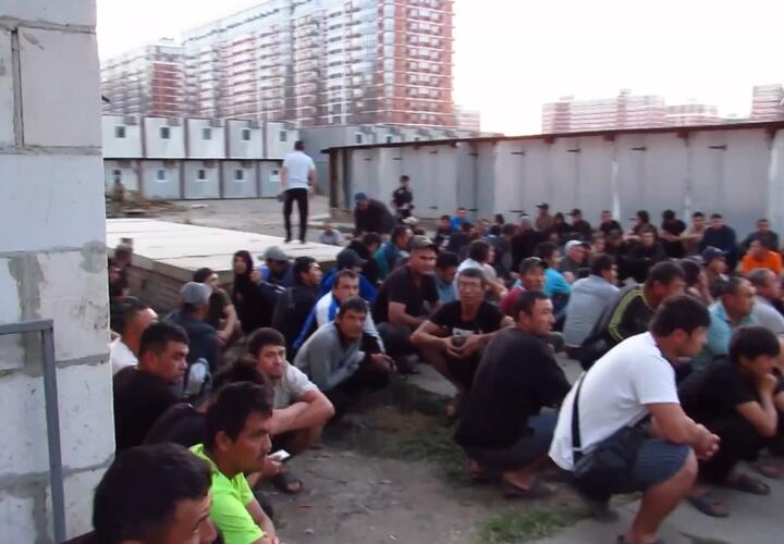 В Краснодаре для проверки задержали 540 мигрантов-гастарбайтеров