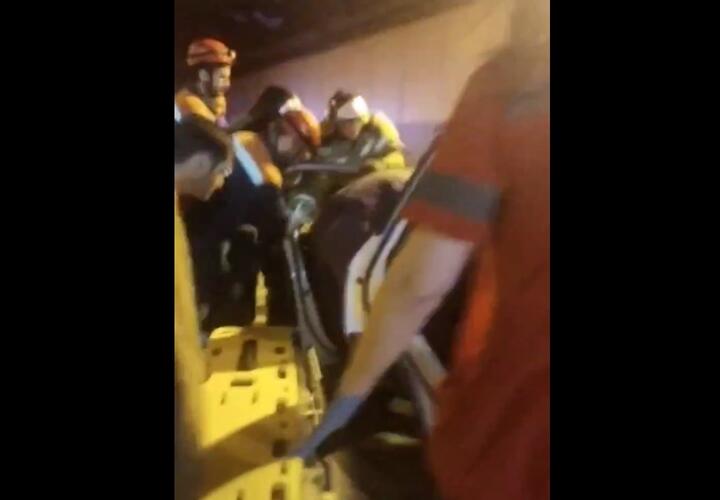 В Сочи в тоннеле на Красную Поляну произошла массовая авария
