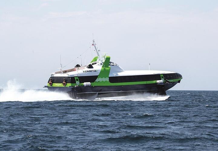 Теплоход «Комета» будет курсировать между курортами Краснодарского края до конца сентября