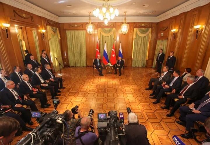В Сочи завершились переговоры Путина и Эрдогана