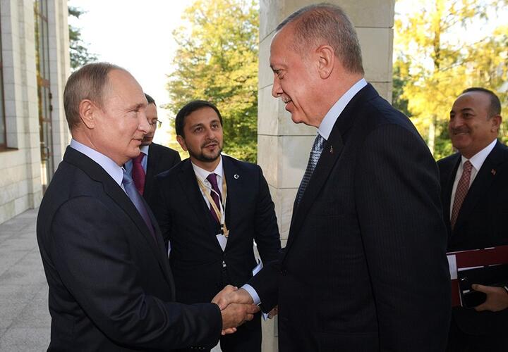 Встреча Путина с Эрдоганом пройдет 4 сентября в Сочи