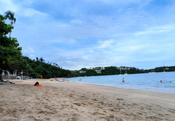 Кадры с моря: купальный сезон в Краснодарском крае продолжается