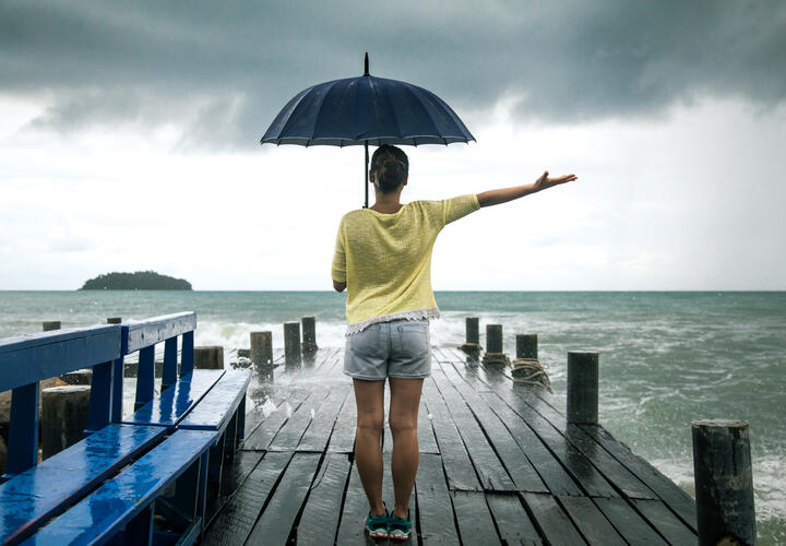 Суббота на Кубани будет теплой, но местами ожидаются дожди с порывами ветра