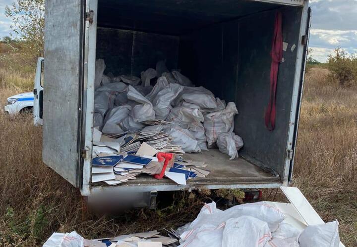 В Краснодаре полицейские поймали очередного «черного мусорщика» на «ГАЗели»