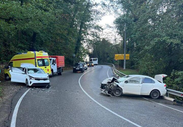 В Сочи пострадали два ребенка в ДТП