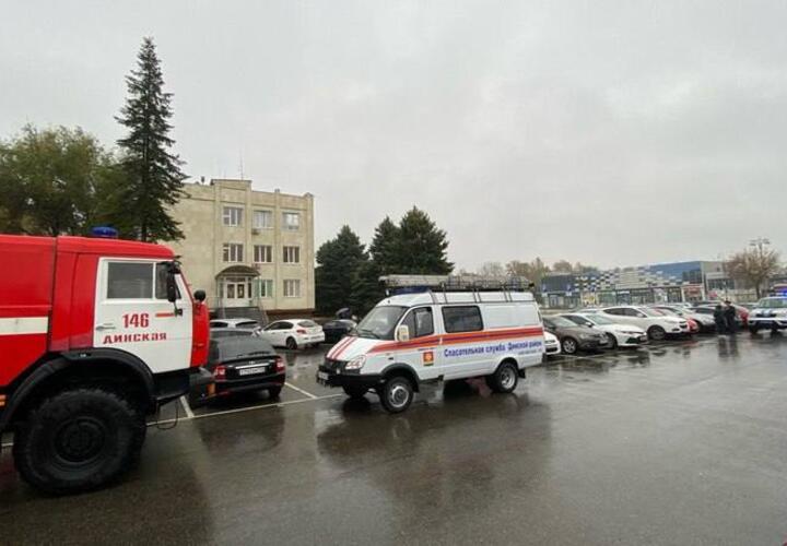 Администрацию Динского района Кубани «заминировали»