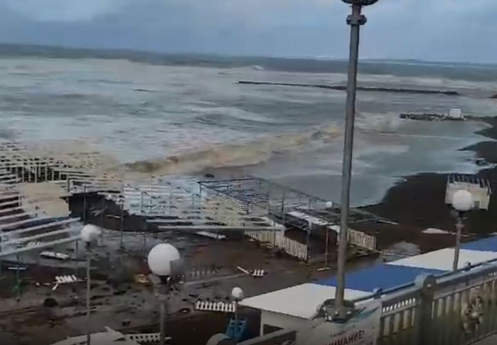 Как выглядит Анапа после шторма