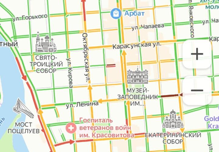 Краснодарские дороги окрасились в красный: какие улицы «утонули» после дождей?