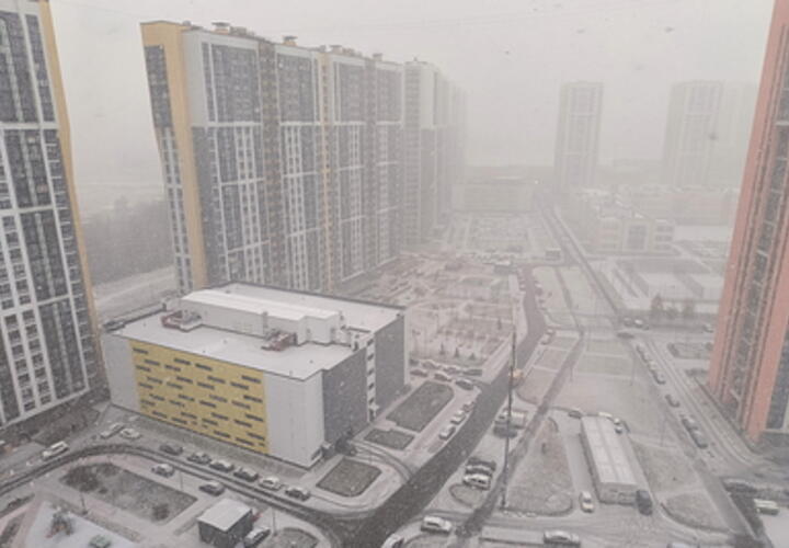 В Краснодарском крае сегодня ожидается дождь с мокрым снегом