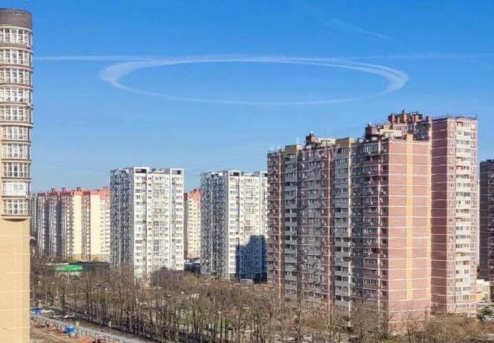 В небе над Краснодарским краем появились странные круги