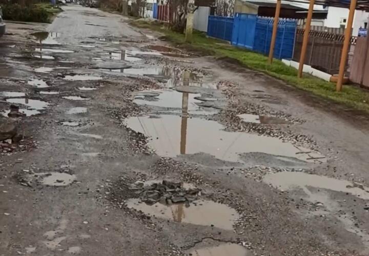 Темрючане показали, по какой дороге они вынуждены ходить