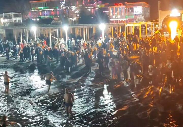 Как проходят крещенские купания на Кубани